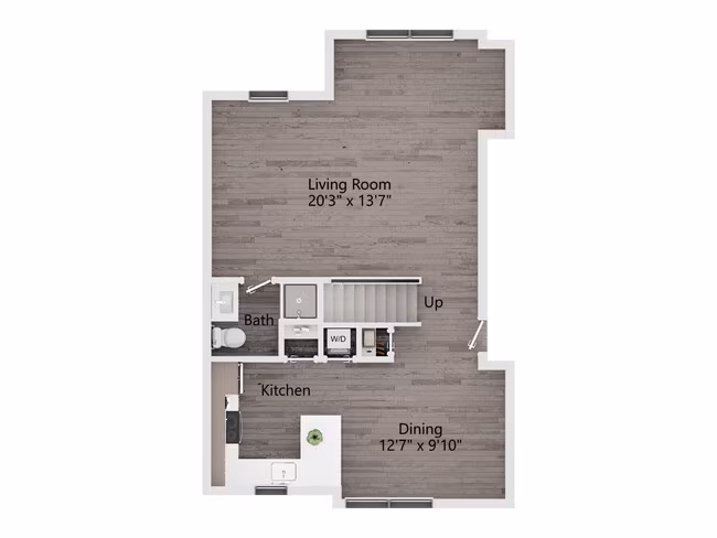 Conventional 5 Bedroom 4 Bath 221 floor plan